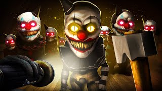 HORROR CLOWN OUTBREAK in GTA 5 Online [upl. by Whitnell]