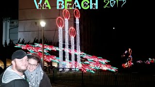 Virginia Beach BoardWalk Lights 2017 [upl. by Nnelg]