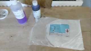 Treating Dogs Severe Ear Infection Blue Power Solution Home Remedy [upl. by Eelyrehc]