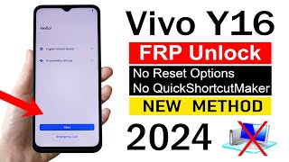 Vivo Y16  Google Account Remove  ANDROID 12 Without PC [upl. by Hernardo]