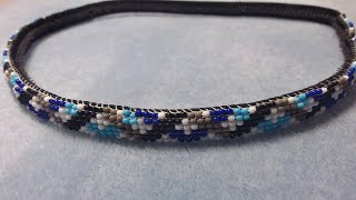 How To Make A Bead Loomed Headband [upl. by Halstead]