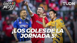 ¡Lluvia de goles Los GRANDES GOLES en la Jornada 5  Grita México BBVA AP2021  TUDN [upl. by Charlean]