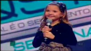 julia gomesqst qual eo seu talento 120610 semifinal sbt [upl. by Suiramed]