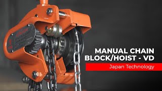 Kobachi Manual Chain BlockHoist VD 1235 Ton  KatrolTakel Teknologi Jepang Japan Technology [upl. by Wendell]