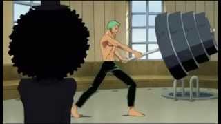 Funny One Piece  Brook and Zoro Engsub [upl. by Mcgill]