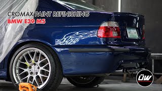 CROMAX Paint Refinishing BMW E39 M5 [upl. by Merv923]