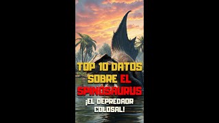 🦖 ¡TOP 10 CURIOSIDADES del SPINOSAURUS que NO CREERÁS 🌟 short [upl. by Mart]