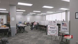 Early absentee voting interrupted in South Dakota [upl. by Kinnie]