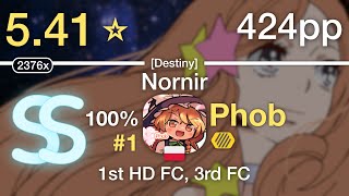 541⭐Phob  Yakushimaru Etsuko Metro Orchestra  Nornir Destiny HD 1 424pp SS [upl. by Siesser955]