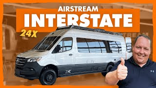 Airstream NEWEST OFFROAD Class B Van with 4x4 [upl. by Arvid]