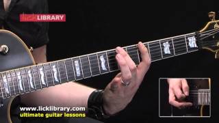 Legato Technique Exercise  Guitar Lesson With Andy James  Sample Licklibrary [upl. by Nerissa353]