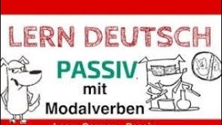 Passiv mit Modalverben أسهل شرح ل [upl. by Savage]