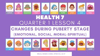 Health 7  Quarter 1  Lesson 4 Changes During Puberty Stage Emotional Social MoralSpiritual [upl. by Latrell914]