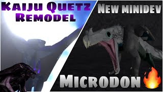 NEW Kaiju Quetz amp Microdon  Dinosaur Simulator [upl. by Witherspoon]