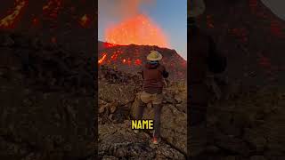 Photographers Unbelievable Close Call with Lava 🌋🔥 shorts [upl. by Griseldis]