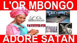 LOR MBONGO ADORE SATAN TEMPLE MACONNIQUE ET SIGNES SATANIQUES DANS SES CLIPS [upl. by Aivataj]