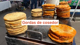 Gorditas de horno en el tianguis de Valparaíso Zacatecas 2024  Domingo 15 de Septiembre [upl. by Nelie]