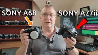 SONY A68 vs A77ii first look controls amp handling [upl. by Arabela]