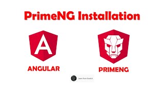 Primeng Installation in Angular Project  PrimeNG 12  Angular 12 [upl. by Netneuq309]