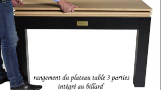 Les fonctionnalités du billard table Horizon [upl. by Ariayek]