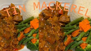 HOW TO COOK A JAMAICAN TIN MACKEREL SUPER EAST ON DELICIOUS [upl. by Ativahs500]