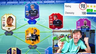 BREAKING SIDEMEN 198 FUT DRAFT WORLD RECORD FIFA 19 [upl. by Mill]