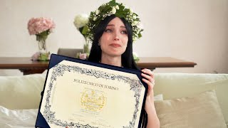 MI SONO LAUREATA Dottoressa Eleonora Olivieri 👩🏻‍🎓 [upl. by Eric]