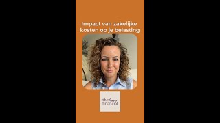 De impact van zakelijke kosten op je belasting [upl. by Enileuqcaj]