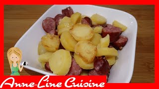 Pommes de terre et saucisses de Montbéliard [upl. by Cathrine]