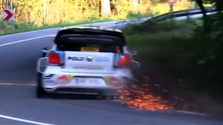 WRC  ADAC Rallye Deutschland 2015  Crash amp Action [upl. by Aicnetroh699]