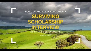 NZ Scholarship interview tips [upl. by Gefen]