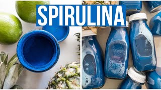 Using Spirulina in our Juices [upl. by Wallford]