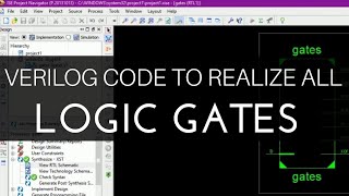 Verilog code to realize all logic gates VTU CBCS 5th sem HDL Lab Program [upl. by Amata346]