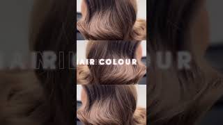 MILKTEA Hair Color✨haircolor hairstyle haircut salonsemarang salonhits fyp milkteahaircolor [upl. by Hurd]