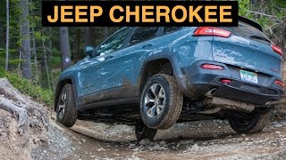 2015 Jeep Cherokee Trailhawk 4x4  Off Road And Track Review [upl. by Yessydo]