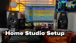 How To Setup A Home Studio For Beginners 2024 [upl. by Adriana]