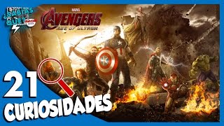 21 Curiosidades de Los Vengadores La Era de Ultrón SPOILERS ¿Sabías que 3 Popcorn News [upl. by Oika]