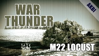 War thunder워썬더  M22 Locust Realistic [upl. by Latia240]