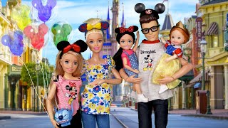 Barbie amp Ken Doll Family Vacation Routine amp Dollhouse Hotel [upl. by Ode]