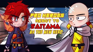 𝐏𝐑𝐎 𝐇𝐄𝐑𝐎𝐄𝐒 𝚛𝚎𝚊𝚌𝚝 𝚝𝚘 𝐒𝐀𝐈𝐓𝐀𝐌𝐀 as the new hero• part 1 OPM x MHA [upl. by Adyht646]