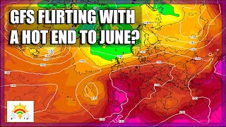 Ten Day Forecast GFS Flirting With A Hot End To June [upl. by Ayres684]