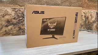 Unboxing Monitor ASUS TUF 165hz IPS Custo Beneficio  Melhor que LG Ultragear [upl. by Sedda]