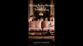 Living Room Interior Design Trends 2025 [upl. by Eellehs121]