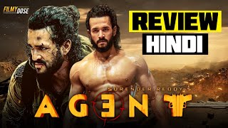 Agent Hindi Review  Akhil Akkineni  Agent Movie Hindi Dubbed Version Review  South Movie [upl. by Noslen]