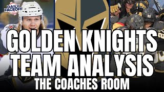 Vegas Golden Knights Team Analysis  Jon Goyens Coaching Perspective  Daily Faceoff Live [upl. by Yknip168]