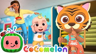 Peekaboo  Learn Animals  CoComelon Nursery Rhymes amp Kids Songs [upl. by Alyaj]