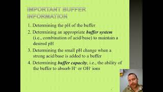 Ch149 Buffers and the Henderson Hasselbalch Equation [upl. by Taft]