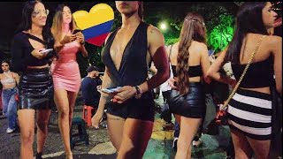 Medellín NIGHTLIFE DISTRICT SINGLE ones OUT in el poblado Colombia 🇨🇴 [upl. by Mcgregor]