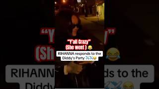 Rihanna Responds When Asked About Going To Diddy Freak Offs [upl. by Notsecnirp]