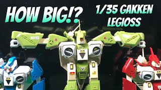 How big is the 135 gakken legioss [upl. by Otilrac]